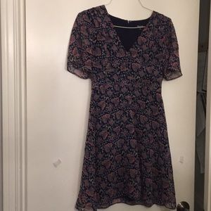 Madewell chiffon dress